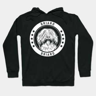 Briard Fan Gift Hoodie